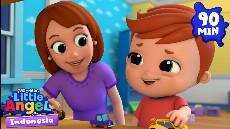 Bereskan Mainan Yuk Little Angel Bahasa Indonesia Kartun dan Lagu Anak