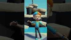Blippi Dances in Roblox Fun in the Sun Music Video blippiroblox blippi