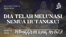 IBADAH CAWISAN PERJAMUAN KUDUS PASKAH 05 MARET 2024 GKJW NGAGEL