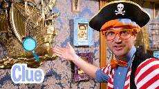 Blippi The Pirate Learns About Colors and Numbers at Kidds Jewelry Heist Educational Kids Videos