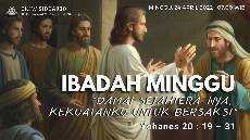 Ibadah Minggu GKJW Sidoarjo 24 April 2022