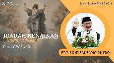 Ibadah Kenaikan Tuhan Yesus GKJW Jember 9 Mei 2024