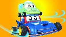 Truk super Mobil terbang membawa bayi mobil ke sekolah Kota Mobil Kartun truk untuk anak anak Truk super Mobil terbang membawa bayi mobil ke sekolah Kota Mobil Kartun truk untuk anak anak