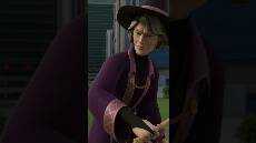 Tayo dan Penyihir Kecil Lindungi Batu Matahari Shorts TayoBahasaIndonesia