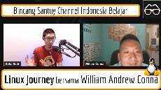 Live Linux Journey bersama William Andrew Conna