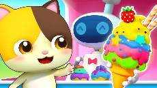 Mesin Penjual Es Krim Ajaibs Si Imut Timi Lagu Enak Es Krim BabyBus Bahasa Indonesia