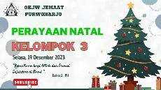 Perayaan Natal Kelompok 3 GKJW Jemaat Purwoharjo Selasa 19 Desember 2023 GKJW feeds