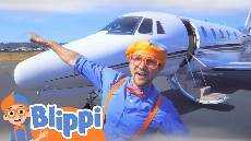 Blippi Explores a Private Jet Airplanes For Kids Educational Videos For Kids GKJW feeds