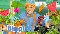 Blippi Learns Fruits Vegetables At The Farm Healthy Eating Videos For Kids Educational Videos