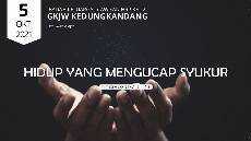 Ibadah Keluarga Cawisan HRP Ke 2 GKJW Kedungkandang 5 6 Oktober 2021