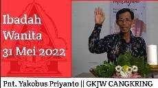 Ibadah Wanita 31 Mei 2022 GKJW CANGKRING