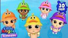 Mencari Lima Bebek KecilIIIII Little Angel Bahasa Indonesia Kartun dan Lagu Anak