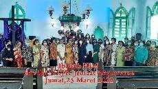 Ibadah Hari Doa Sedunia yang dilaksanakan oleh Ibu ibu GKJW Jemaat Mojowarno