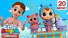 Selamat Tidur Bayi John Sayang Little Angel Bahasa Indonesia Kartun dan Lagu Anak