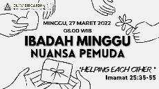 Ibadah Minggu Nuansa Pemuda 27 Maret 2022