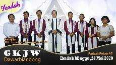 Ibadah Pekan Paskah 7 Minggu 24 Mei 2020 GKJW Dawarblandong
