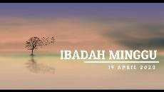 Ibadah Minggu 19 April 2020 GKJW Bangelan Sumberdem