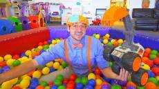 Blippi Fun and Learning at Indoor Playground For Kids Educational Kids Videos 1 Hour Of Blippi