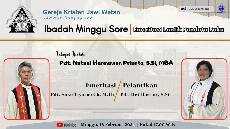 Ibadah Minggu Sore Emiritasi Lantik 18 Februari 2024 GKJW Banyuwangi