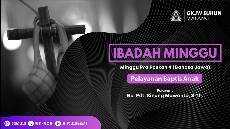 IBADAH MINGGU PRA PASKAH 4 PAGI BAHASA JAWA PELAYANAN BAPTIS ANAK 10 Maret 2024 Pkl 07 00 WIB