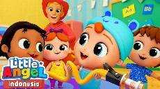 Cari Tahu Pekerjaan Ayah dan Ibu Little Angel Bahasa Indonesia Kartun dan Lagu Anak