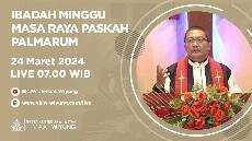 Ibadah Minggu Palmarum 24 Maret 2024 GKJW Jemaat Wiyung