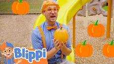 Blippi Visits Pumpkin Playground Halloween Videos For Kids