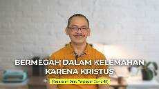 Bermegah dalam Kelemahan Karena Kristus Kesaksian saat Terpapar Covid 19 AnjangsOni