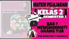 VIDEO PEMBELAJARAN PENDIDIKAN AGAMA KRISTEN KELAS 2 BAB 1 PART 1 MENGHORMATI ORANG TUA