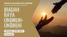 Ibadah Raya Undhun Undhuh Pepanthan Gunung Anyar 12 Mei 2024 07 30