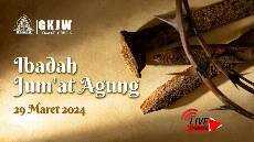 Live Stream Ibadah Jumat Agung 29 April 2024 GKJW Jemaat Gresik