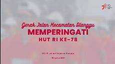 Gerak Jalan Kemerdekaan Peringatan 78 Tahun Indonesia Merdeka di Kecamatan Dlanggu feeds GKJW