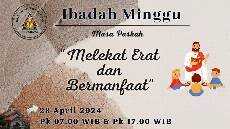 PANGIBADAH MINGGU 28 APRIL 2024 GKJW JEMAAT TANJUNG PERAK