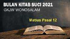 Bulan Kitab Suci 2021 Matius 12 CAHYO AGUNG SAPUTRA