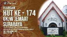 Perayaan HUT ke 174 GKJW Jemaat Surabaya