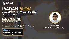 Ibadah Cawisan Ke 1 Perjamuan Kudus Jumat Agung 6 April 2022