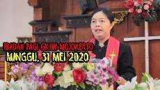 IBADAH MINGGU 31 MEI 2020 GKJW JEMAAT MOJOKERTO