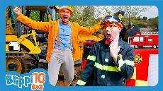 Blippis Top 10 Moments with Vehicles Educational Videos for Kids