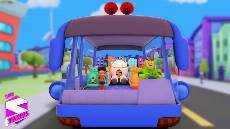 Roda Di Bus Sajak Kartun Lebih Lagu Animasi Untuk Anak Anak