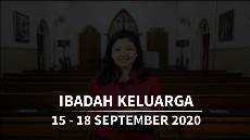 Ibadah Keluarga 15 18 September 2020 GKJW Jemaat Ngunut