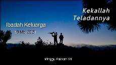 Ibadah Keluarga 19 Mei 2021 GKJW Jemaat Kraksaan