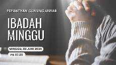 Ibadah Umum GKJW Rungkut Pepanthan Gunung Anyar 2 Juni 2024 07 30