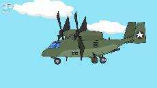 HELICOPTER MILITER V 22 OSPREY