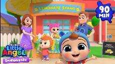 Kita Jual Jus Lemon Segar Beli Beli sUsU Little Angel Bahasa Indonesia Kartun dan Lagu Anak