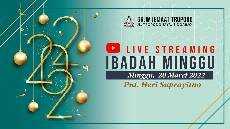 IBADAH MINGGU 20 Maret 2022 Pnt Heri Suprayitno GKJW Jemaat Tropodo