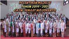 PELANTIKAN MAJELIS GKJW MOJOKERTO PERIODE 2019 2021 GKJW JEMAAT MOJOKERTO