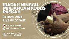 Ibadah Minggu Perjamuan Kudus Paskah 31 Maret 2024 GKJW Jemaat Wiyung LIVE