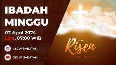 Ibadah Minggu 7 April 2024 GKJW BABATAN