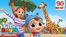 Bermain Dengan Hewan di Kebun Binatang Little Angel Bahasa Indonesia Kartun dan Lagu Anak