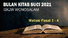 Bulan Kitab Suci 2021 Matius 3 4 Dkn Winaryati